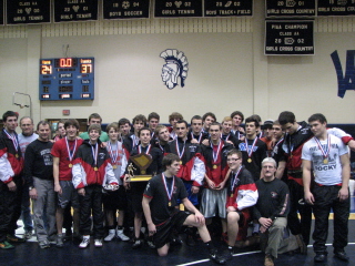 Schuylkill Valley High School Wrestling January 30 2010 Team Counties
